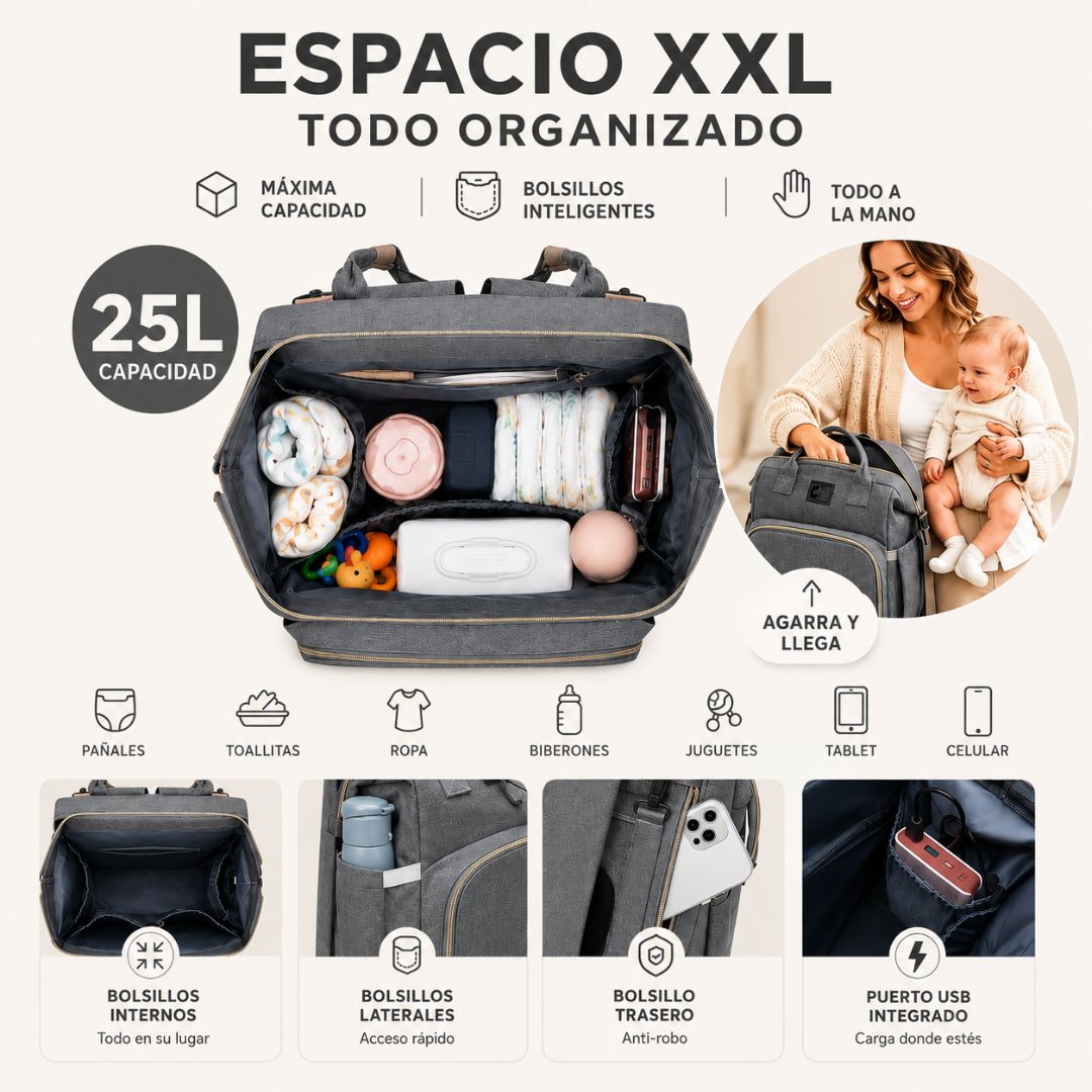 Pañalera termica portatil